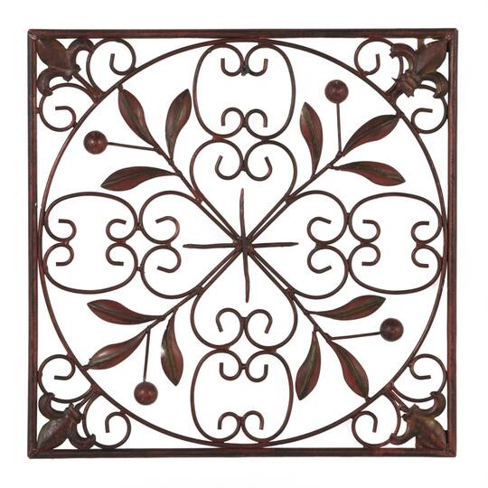 Brown Metal Rustic Wall Décor Set, 4ct.